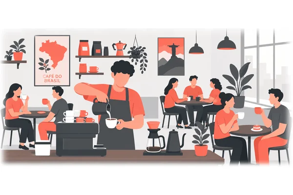 It is in Brazil that you will find the best coffee.