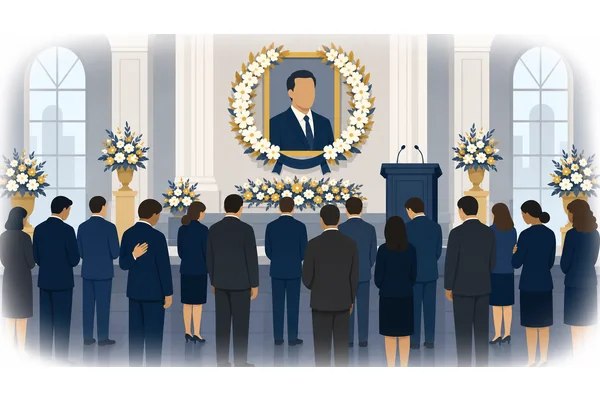 The late president was respected by many.