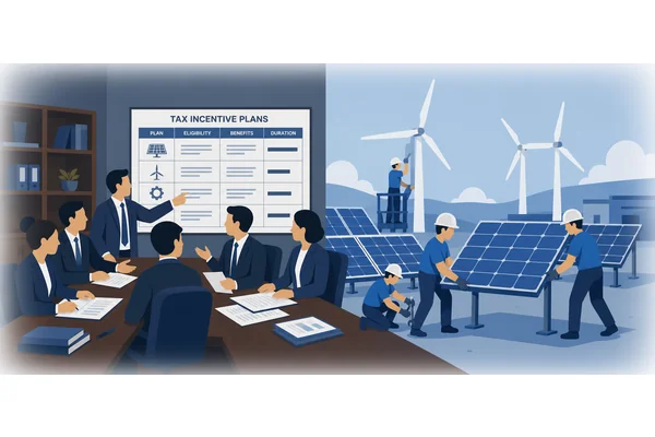 If the government hadn't introduced those tax incentives five years ago, the renewable energy sector wouldn't be flourishing as it is today.