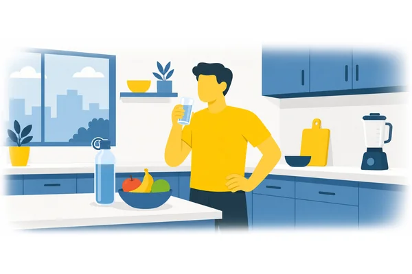 You should drink more water for your health.
