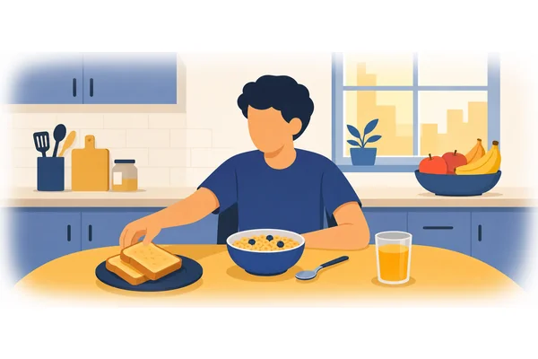 You shouldn't skip breakfast if you want to stay healthy.