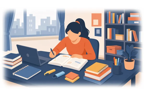 She must study harder if she wants to pass the exam.