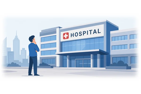 Doesn't he work at the hospital?