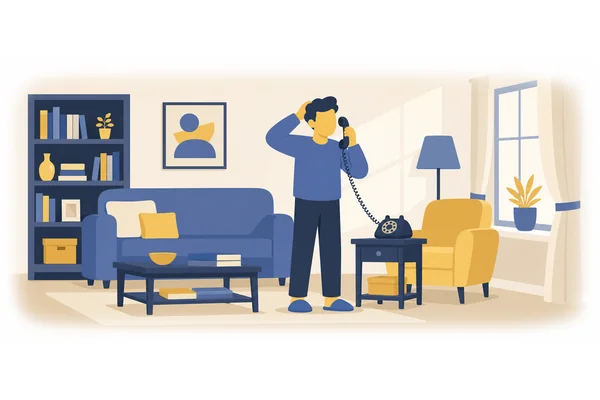 Nobody answered the phone.