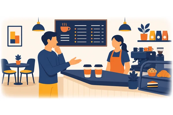 Would you like one coffee or two coffees?