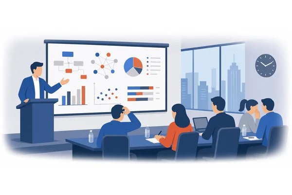 The conference was fascinating, but many delegates felt confused by the technical jargon.
