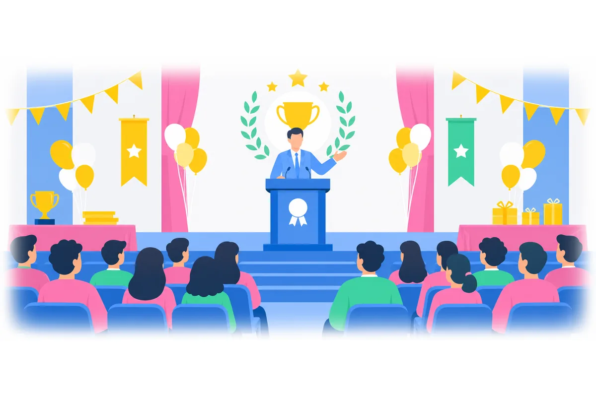 The winner will be announced during the ceremony.