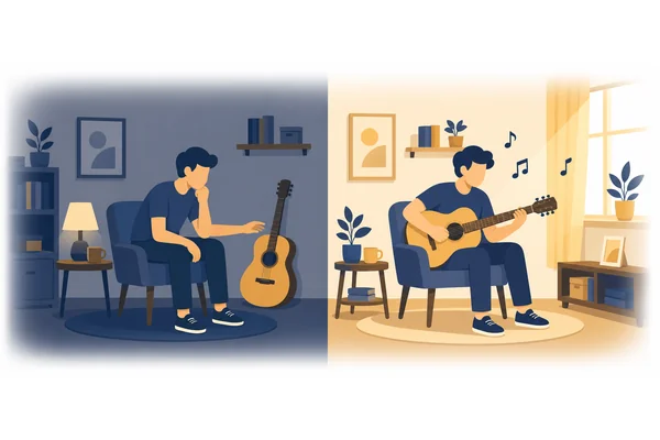 I have always wanted to learn guitar.
