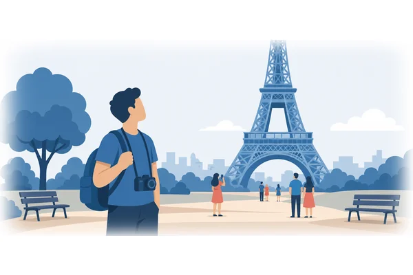 I visited Paris in 2015.