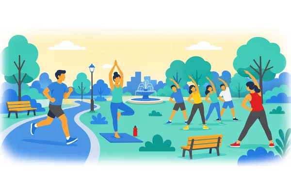 People who exercise regularly tend to be healthier.