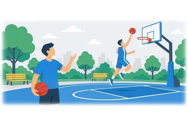 If I were taller, I would play basketball.