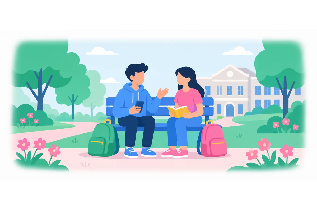 Would you still be friends if you didn't go to the same school?