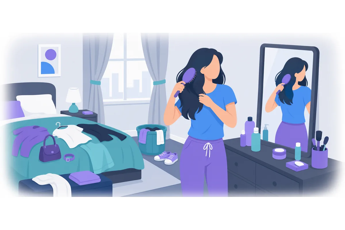 We wouldn't be late if you didn't always take so long to get ready.