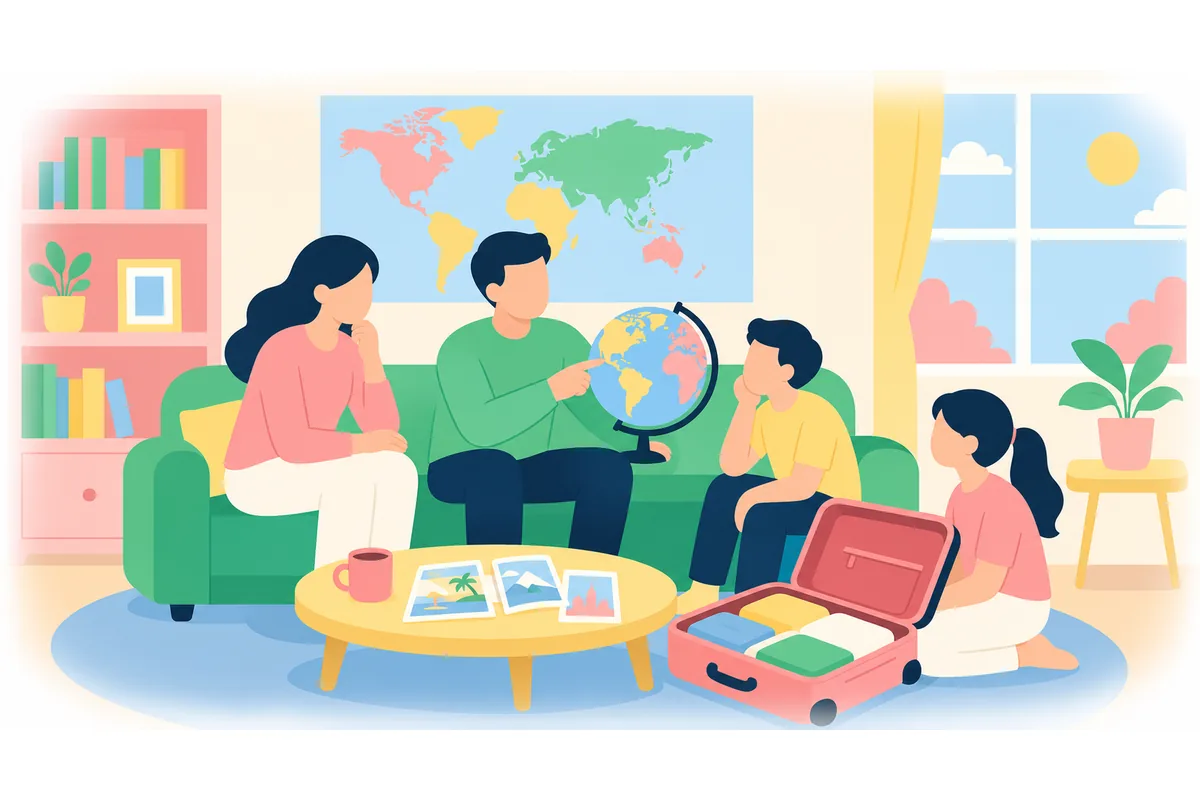 Would your family be happy if you moved to another country?