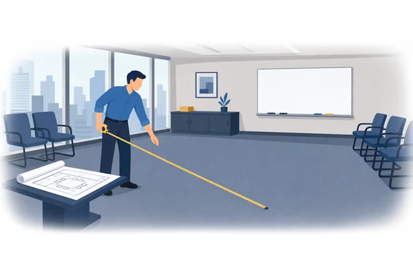 We need a large square table for the conference room.