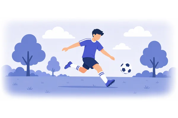 I played football yesterday afternoon.