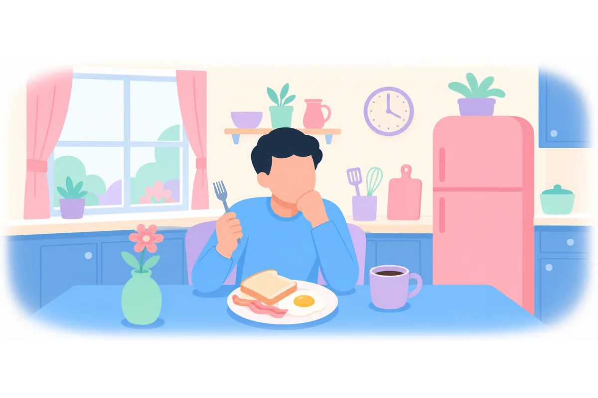 Did you eat breakfast?