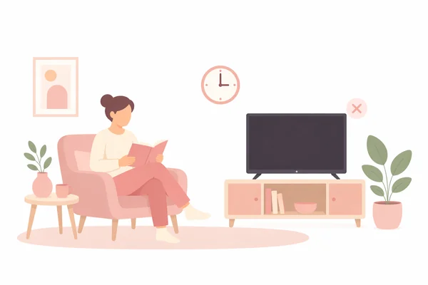I don't watch TV in the afternoon.