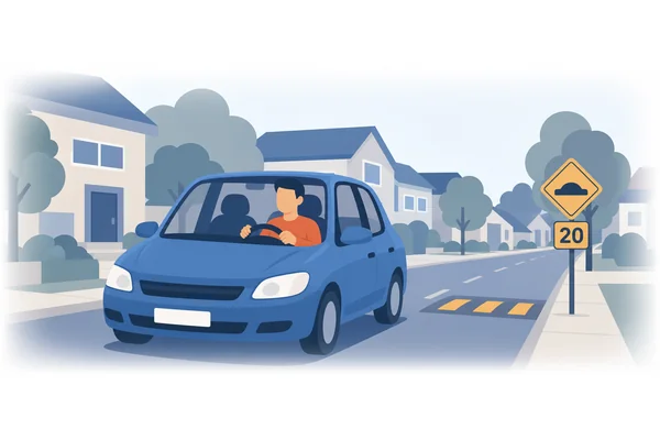 You drive so carefully.