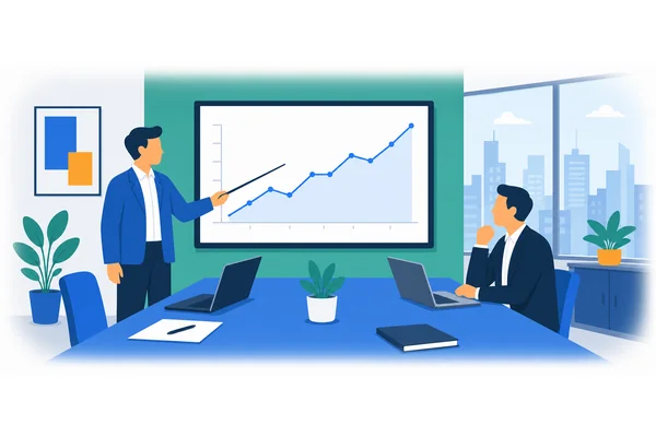 The data shows an increase in sales; therefore, the strategy was successful.