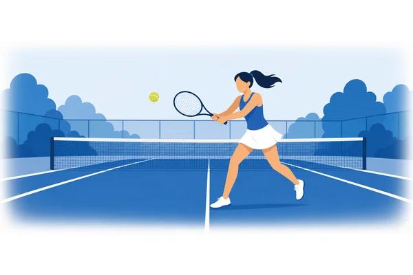 Sarah plays tennis every weekend.