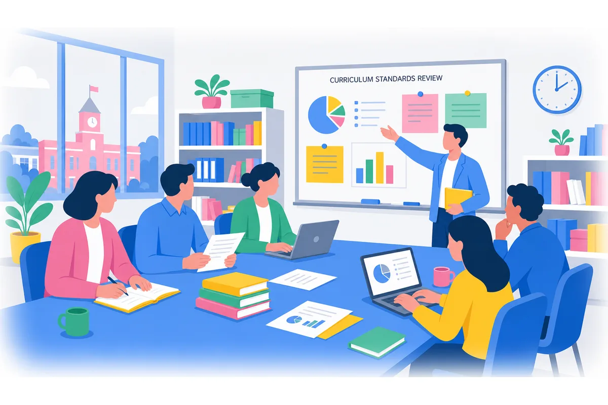 The university proposes that each department review its curriculum standards annually.