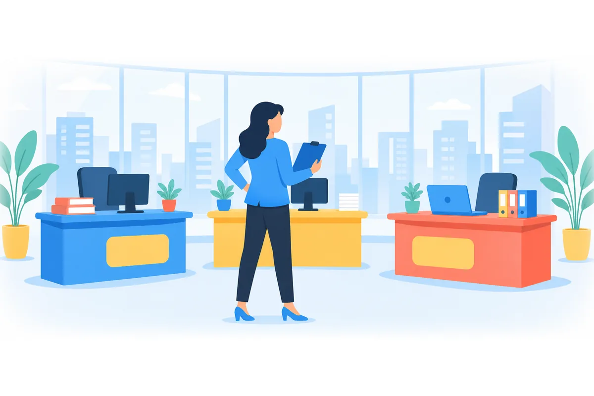 If she were to accept the position, she would oversee three departments.