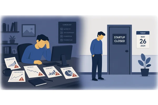 If only I had noticed the warning signs, I wouldn't have invested in that failed startup.