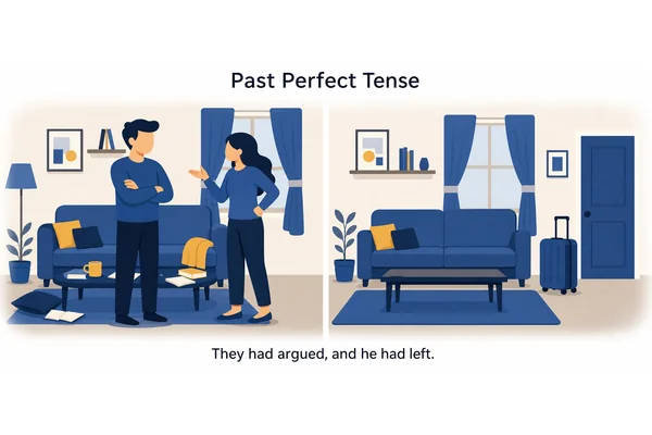If they hadn't argued, they would have stayed together.