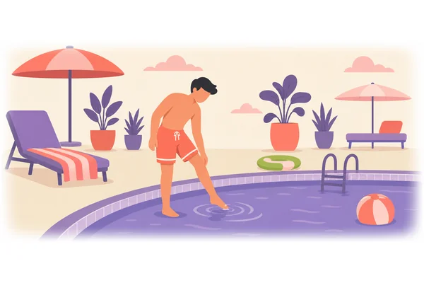 Is the water warm enough for swimming?