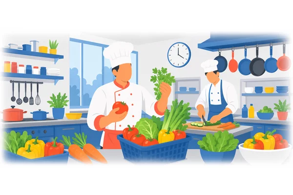 What makes this restaurant special is the fresh ingredients they use.