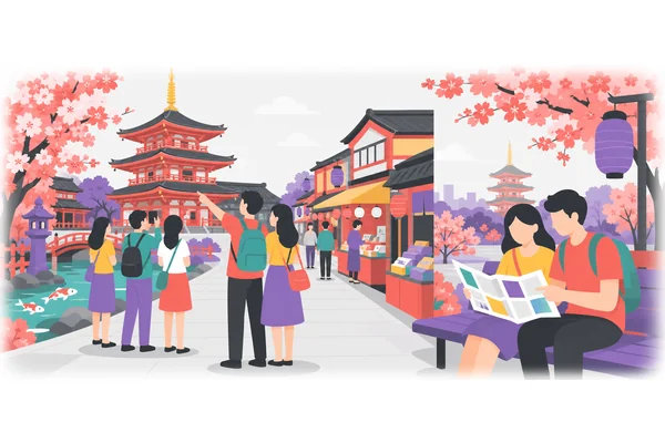 It was last summer that we visited Japan.