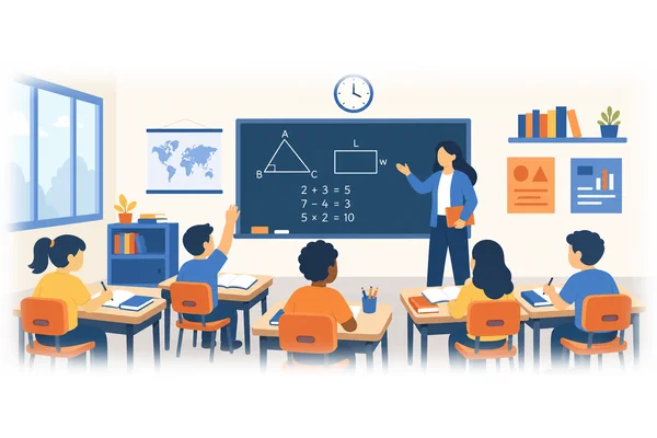 There are five students in the class.