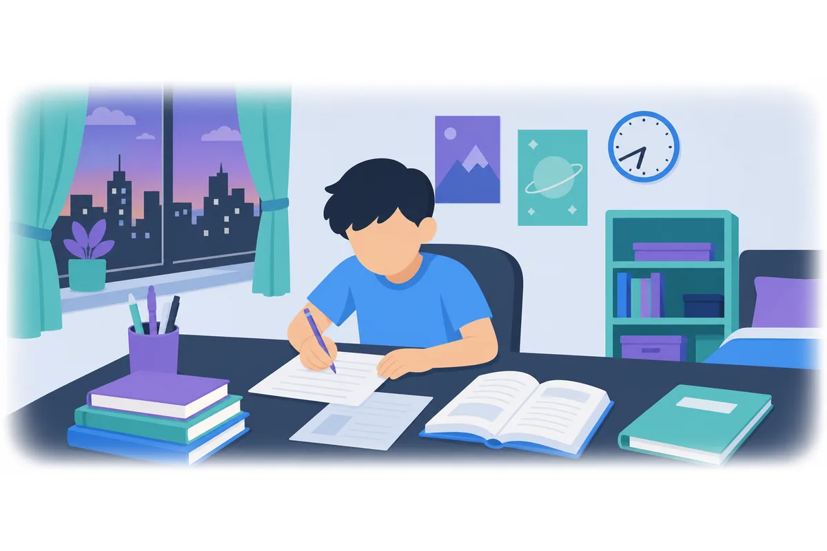 You must finish your homework before dinner.