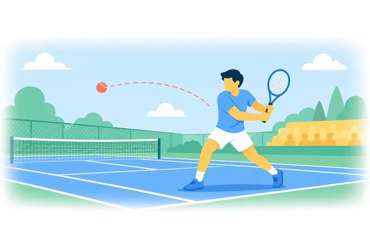 He plays tennis every weekend.