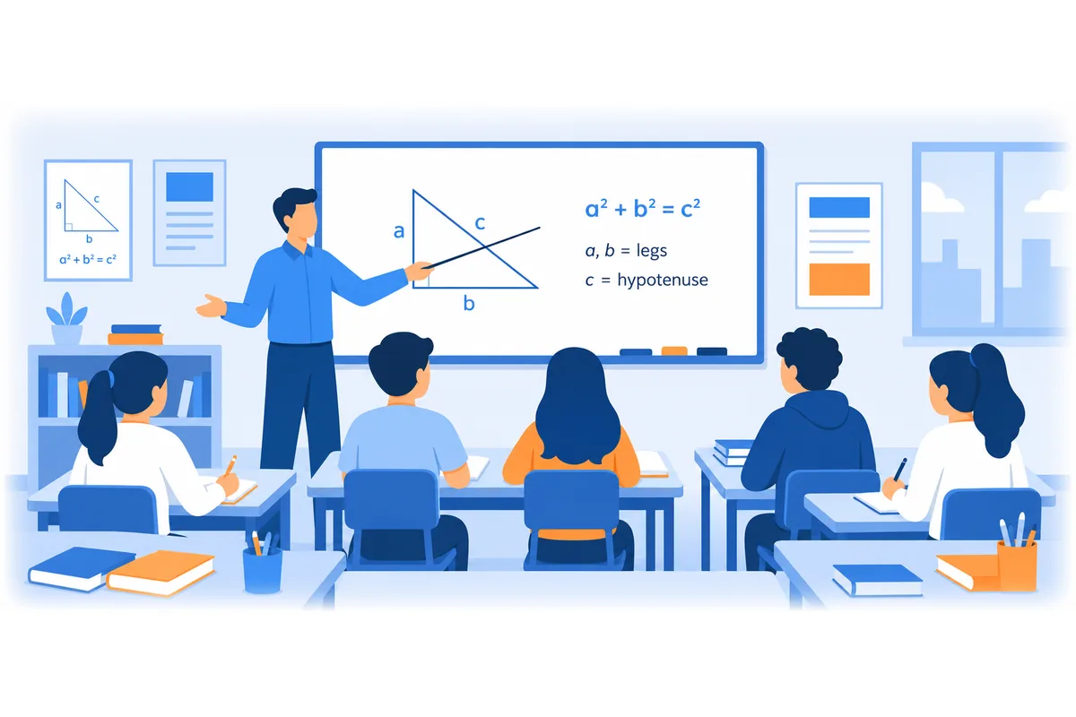 The teacher explained the lesson clearly.