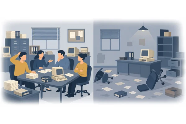The organization's failure to adapt resulted in its eventual dissolution.