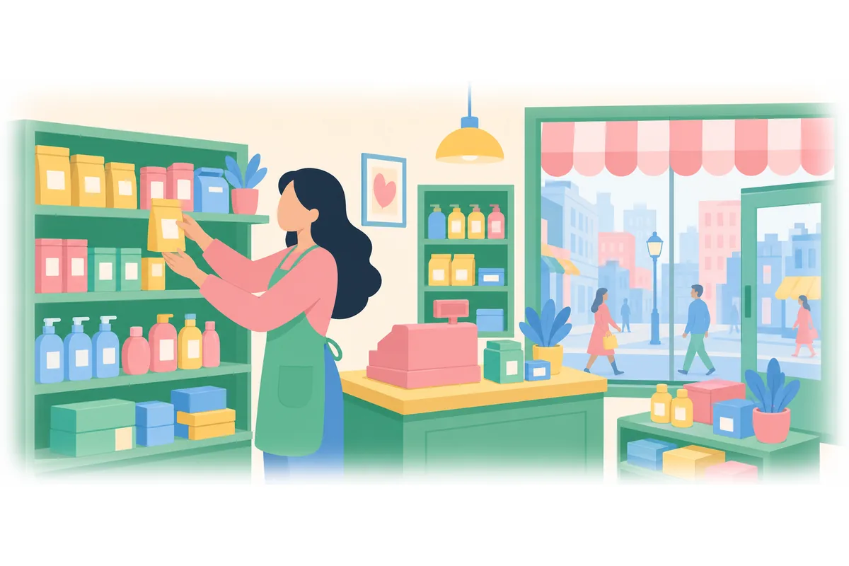 My sister owns a small business in the city.