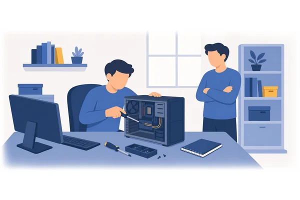 Don't worry, I will fix your computer.