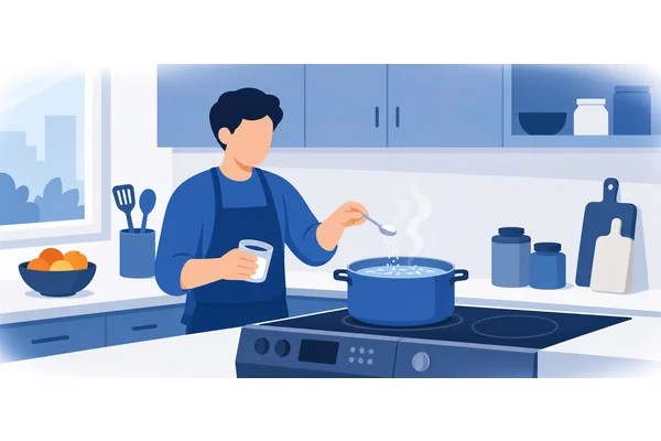 If you add salt to water, it boils at a higher temperature.