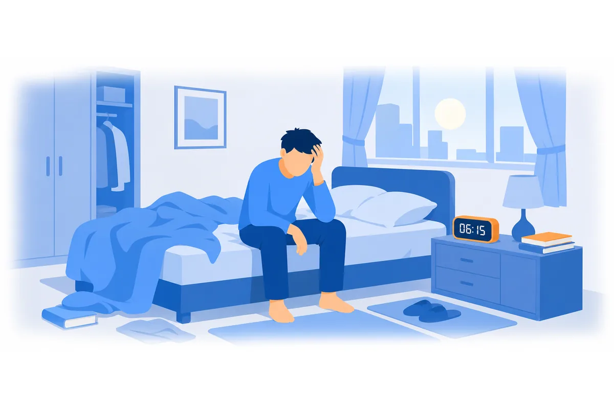 Don't you feel stressed if you don't sleep enough?
