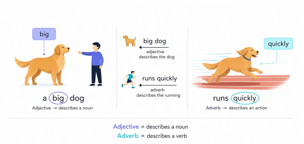 Adjective vs Adverb