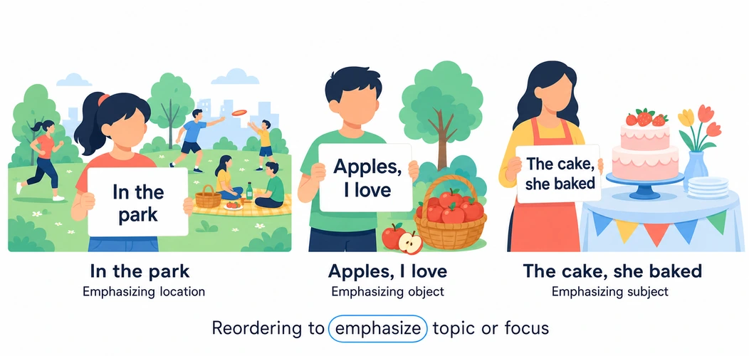 Fronting & Topicalization