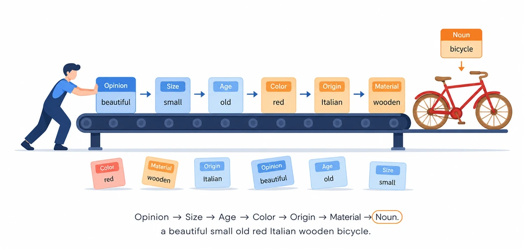 Order of Adjectives