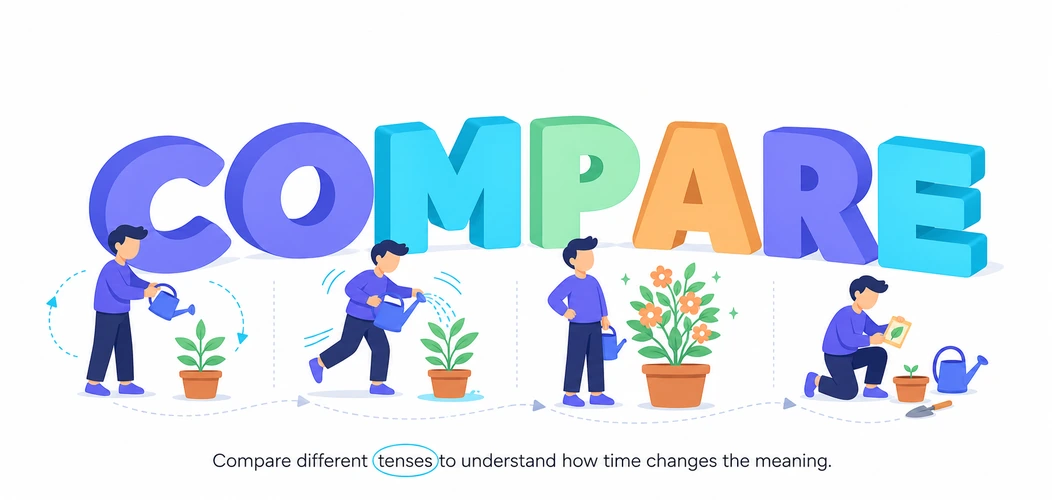 Tense Comparison Articles
